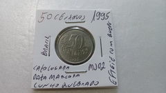 Moeda de 50 Centavos de 1995 Aço Inox Data Marcada e EFIGIE COM QUEPE Catalogada MJ 02 - comprar online