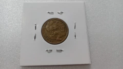 Moeda de 10 Centavos de 2002 Aço Banhado de Bronze Reverso Horizontal à Esquerda Catalogada AA 01 - comprar online