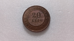 Moeda de 20 Réis de 1904 Bronze VINTEM ML 02