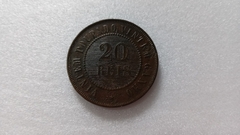 Moeda de 20 Réis de 1910 Bronze VINTEM ML 04