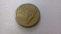 Moeda de 1 Cruzeiro de 1946 Bronze Alumínio Reverso Invertido Catalogada MJ 01 - comprar online