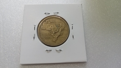 Moeda de 2 Cruzeiros de 1951 Bronze Alumínio Escassa PP 41 - comprar online