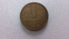 Moeda de 1 Cruzeiro de 1943 Bronze Alumínio BRA 06