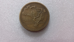 Moeda de 1 Cruzeiro de 1943 Bronze Alumínio BRA 06 - comprar online