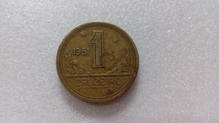 Moeda de 1 Cruzeiro de 1951 Bronze Alumínio BRA 25