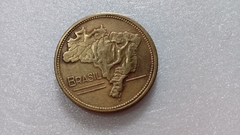 Moeda de 2 Cruzeiros de 1946 Bronze Alumínio BRA 46 - comprar online