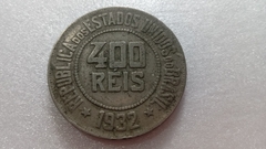 Moeda de 400 Réis de 1932 Cuproníquel CNI 133