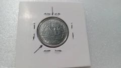 Moeda de 10 Centavos de 1997 Aço Inox Data Marcada 2 Vezes no Verso Catalogada JJ 07 - Mandrade Numismática