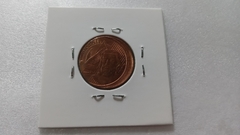 Moeda de 5 Centavos de 2020 Aço Banhado de Cobre Grande BONÉ OD 01 - Mandrade Numismática
