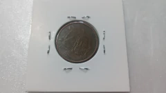 Moeda de 5 Centavos de 2013 Aço Inox Banhado de Cobre Reverso Invertido HE 01 - Mandrade Numismática