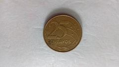 Moeda de 25 Centavos de 2003 Aço Banhado de Bronze Rastro Nas Estrelas Catalogada CC 04