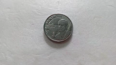 Moeda de 50 Centavos de 2002 Aço Inox Cunho Marcado no Cabelo RABINO Catalogada CC 06 - comprar online