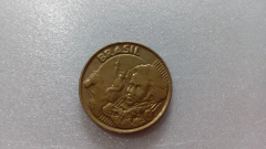 Moeda de 10 centavos de 2012 Aço Banhado de Bronze Brasil Duplo Catalogada HE 03 - comprar online