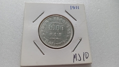 Moeda de 1000 Réis de 1911 Prata 900 10 Republica ML 30 - comprar online