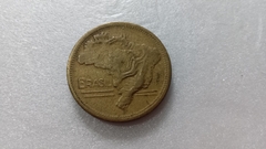 Moeda de 2 Cruzeiros de 1949 Bronze Alumínio Mapa Duplo Catalogada IS 01 - comprar online