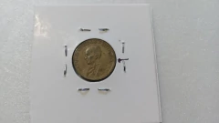 Moeda de 10 Centavos de 1944 Bronze Alumínio Sem Sigla Catalogada VR 04 - Mandrade Numismática