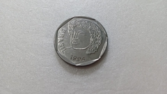 Moeda de 25 Centavos de 1994 Aço Inox com Data Marcada no Reverso Catalogada CX 07 - comprar online