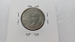 Moeda de 50 Centavos de 1998 Cupro-Níquel Duplicação no Anverso e Reverso Catalogada JA 19 - loja online