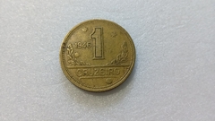Moeda de 1 Cruzeiro de 1946 Bronze Alumínio BRA 14 AA