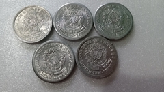 Moedas de 50 Cruzeiros 1957 à 1961 Alumínio Serie Completa ML 06 - comprar online