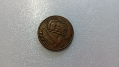 Moeda de 5 Centavos de 2003 Aço Inox Banhado de Cobre Reverso Horizontal à Esquerda Catalogada BH 02 - comprar online
