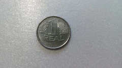 Moeda de 1 Real De 1994 Aço Inox Recolhida Data Marcada No Verso Catalogada BH 13