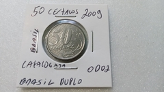 Moeda de 50 Centavos de 2009 Aço Inox Brasil Duplo Catalogada OD 02 na internet
