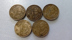 Moedas de 10 Centavos de 2000 Aço Inox Banhado de Bronze (Lote de 5 Moedas ) Circuladas ML 04 - comprar online