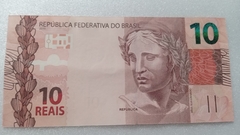 Cédula de 10 Reais de 2022 C.350 Serie K A 038227046 Chancelas de Paulo Roberto Nunes Guedes e Roberto Campos Neto Flor de Estampa - comprar online