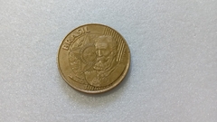 Moeda de 25 Centavos de 2004 aço Inox Banhado de Bronze Rastro Nas Estrelas Catalogada VT 08 - comprar online