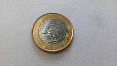 Moeda de 1 Real de 2015 Anel Aço Inox Banhado de Bronze e Núcleo de Aço Inox Atletismo Paralímpico ( Brasil Duplo ) Catalogada MK 02 - comprar online
