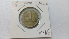 Moeda de 1 Cruzeiro de 1952 Bronze Alumínio MJ 15