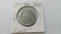 Moeda de 100 Réis de 1881 Cupro-Níquel BI 17
