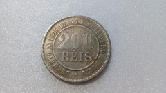 Moeda de 200 Réis de 1889 Cupro-Níquel MC 78