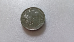 Moeda de 50 Centavos de 2009 Aço Inox Cunho Quebrado no Verso ML 02