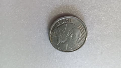 Moeda de 50 Centavos de 2013 Aço Inox BRASIL Duplo Catalogada ML 03