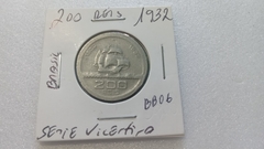 Moeda de 200 Réis de 1932 Cupro-Níquel ( Serie Vicentina ) BB 06