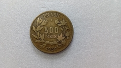 Moeda de 500 Réis de 1930 Bronze Alumínio Com PONTO na Letra R de Réis VARIANTE CATALOGADA Escassa SM 06