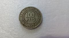 Moeda de 100 Réis de 1922 Cupro-Níquel Escassa CNI 89