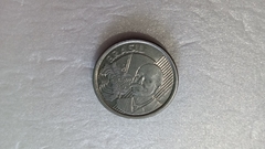 Moeda de 50 Centavos de 2013 aço Inox Brasil Duplo Catalogada FF 03