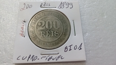 Moeda de 200 Réis de 1899 Cupro-Níquel Escassa BI 01 na internet