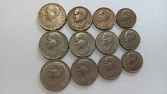 Moedas de 400/300/200/100 Réis de 1938 . 1940 . 1942 Níquel e Níquel Rosa Serie Completa SM 02 - comprar online