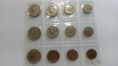 Moedas de 400/300/200/100 Réis de 1938 . 1940 . 1942 Níquel e Níquel Rosa Serie Completa SM 02 - Mandrade Numismática