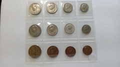Moedas de 400/300/200/100 Réis de 1938 . 1940 . 1942 Níquel e Níquel Rosa Serie Completa SM 04 - Mandrade Numismática