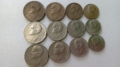 Moedas de 400/300/200/100 Réis de 1938 . 1940 . 1942 Níquel e Níquel Rosa Serie Completa SM 05 - comprar online