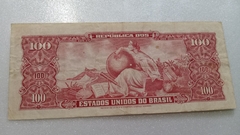 Cédula de 100 Cruzeiros de 1963 C 096 Serie 284ª Nº 051961 Chancelas Reginaldo F. Nunes e Miguel Calmon MBC + - comprar online
