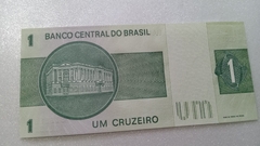 Cédula de 1 Cruzeiro C 132 de 1980 Nº B 15886022851 Chancelas de Ernane Galvêas e Carlos G. Langoni Flor de Estampa - comprar online