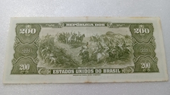 Cédula de 200 Cruzeiros de 1964 C 042 Serie 1208 Nº 082415 Chancelas de Reginaldo F Nunes e Otavio G. Bulhões Soberba - comprar online