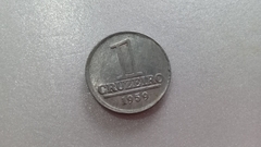 Moeda de 1 Cruzeiro de 1959 Alumínio Flor de Cunho ML 24