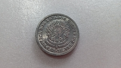 Moeda de 1 Cruzeiro de 1960 Alumínio Flor de Cunho ML 27 - comprar online